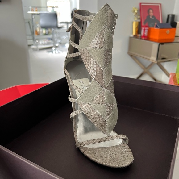 Brian Atwood Contempt heels crocodile - Picture 7 of 10